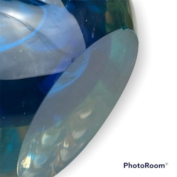 VINTAGE Raindrop Art Glass 12"x 6" - Picture 10 of 11